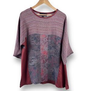 L. O’Neill Designs 3/4 sleeve top size M